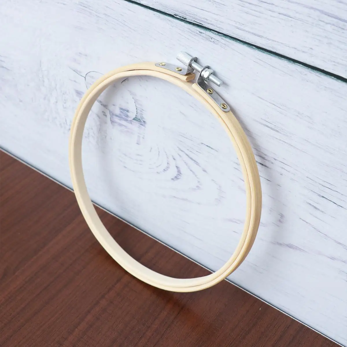 Embroidery Hoop Bamboo Craft Circle Mini Frames Set Punch Needle Sewing Kit Wall Decor Embroidery Tool