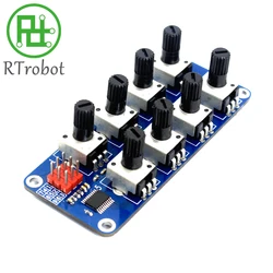 Potentiometer Rotary Potentiometer Analog Knob Rotary Encoder Module Required with Servo Control Board
