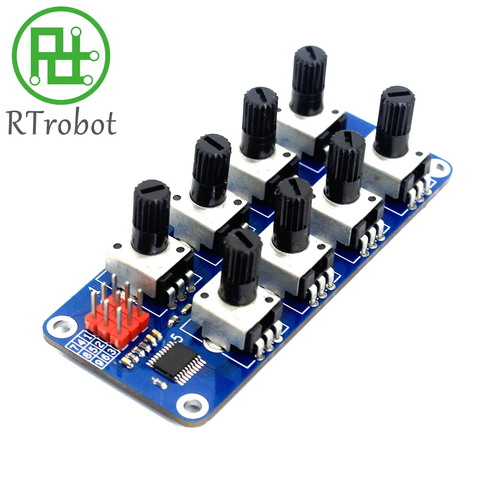 Potentiometer Rotary Potentiometer Analog Knob Rotary Encoder Module Required with Servo Control Board