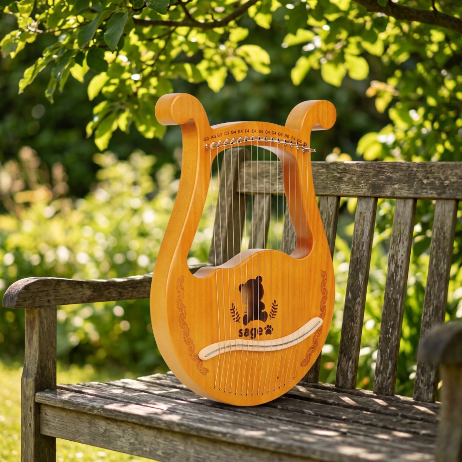 พิณไลร์ 16 สาย เหมาะสำหรับผู้เ - Musical Instrument Harp บทวิจารณ์และราคา