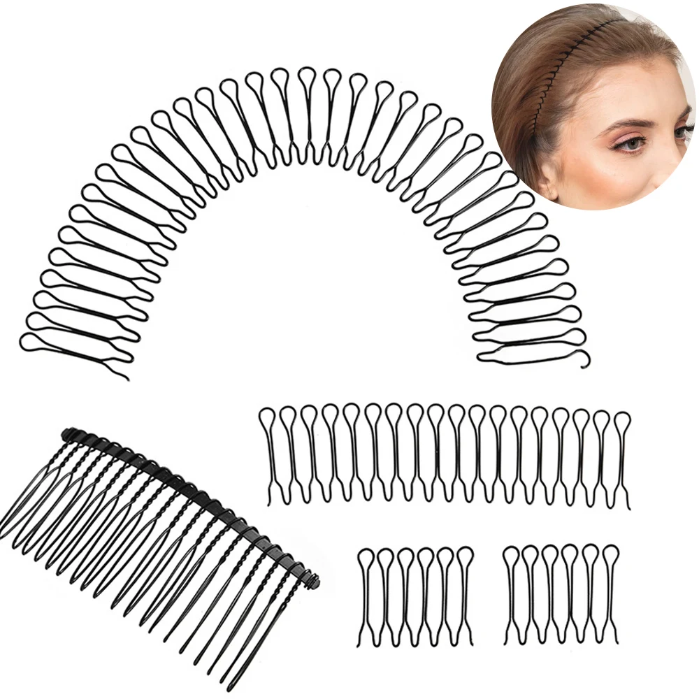 

Sdotter Hair Side Combs Hair Fork Clip U Shape French Twist Comb Pin Hair Clip Women Hair Styling Tool Accessories for Women an