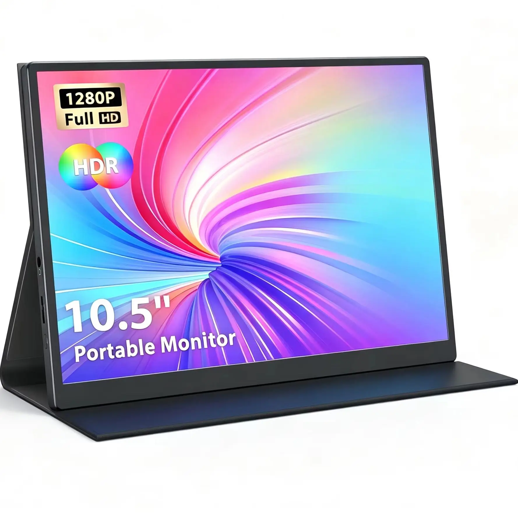 10.5 Inch Portable Monitor 1920*1280P FHD 100%sRGB IPS 1500:1 With Type-C Mini HDMI For Phone Laptop TV PS4/5 XBox Dack Switch