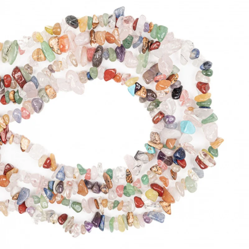 

DIY Crystal Accessories Irregular Natural Multi-Colored Stone Chips Semi-Finished Handmade Jewelry For Necklaces And Bracelets