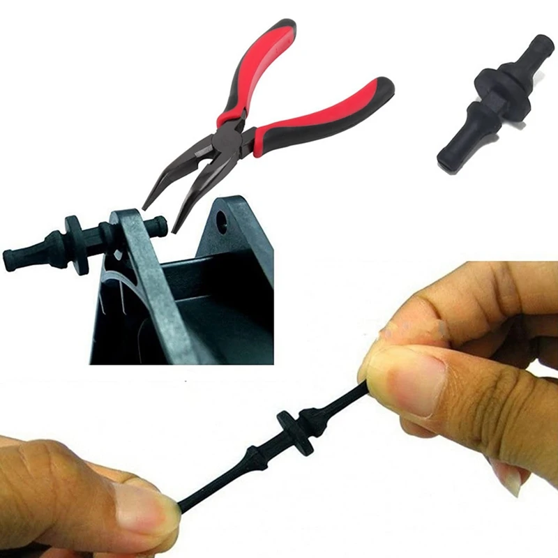 Composants d'ordinateur, boîtier PC, broche de ventilateur, Anti-bruit, vibrations, vis en caoutchouc, Absorption des chocs, 50 pièces