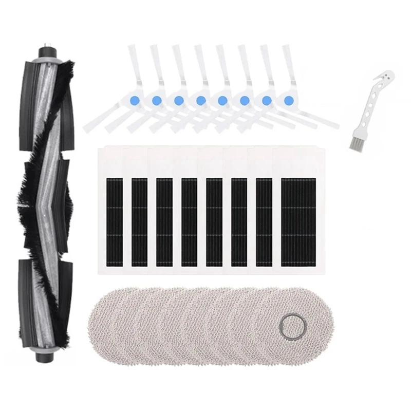 

A43F-для Ecovacs Deebot X2 X2 Omni X2 Pro DEX86 запасные части для робота-пылесоса основная боковая щетка Hepa фильтр тряпка для швабры