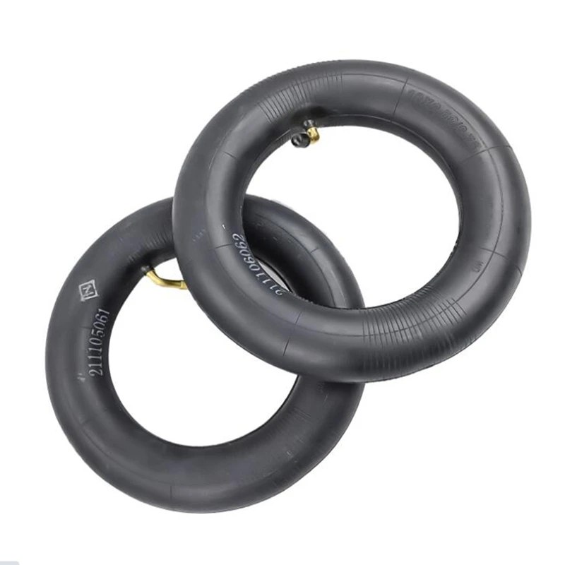 Inner Tube Universal 10X2.5/10X2.75 Tube Innertube With Bent Valve 45 Degree Valve For 10 Inch Electric Scooter