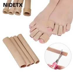 1Pcs Hallux Valgus Tube Bandage Orthopedic Silicone Toe Protector Pain Relief Bunion Guard Finger Separator Manicure Pedicure