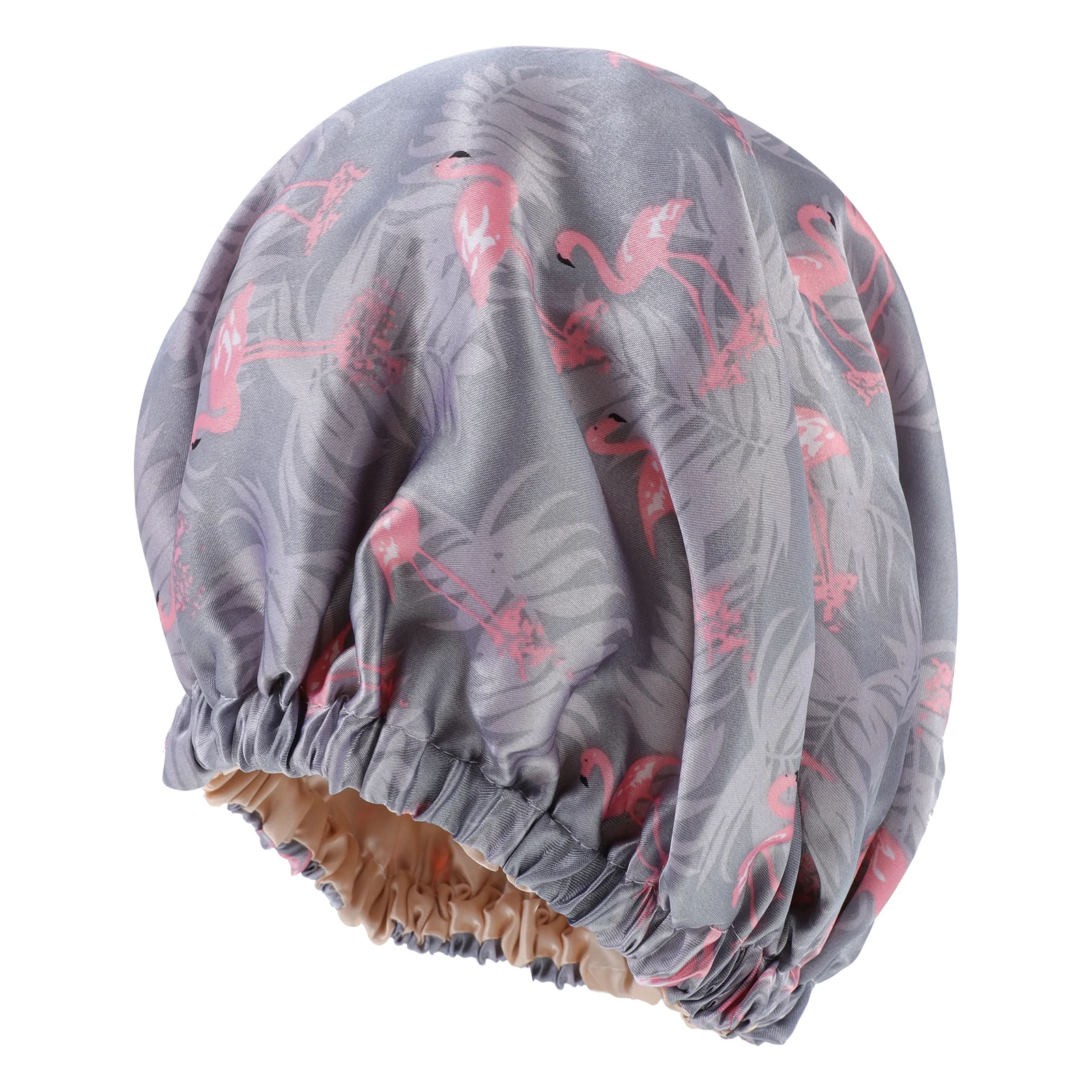 

Bonnet for Curly Hair Satin Shower Cap Hat Sleeping Elastic Reusable Bedtime Women's