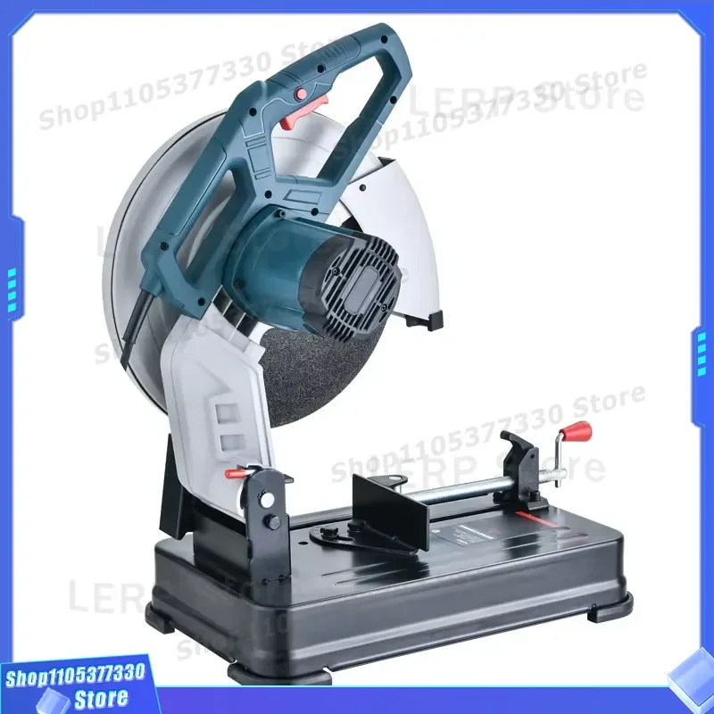 2800W High Power Electric Metal Cutting Saw 355mm Industrial Grade Cutter Machine for Steel Iron Aluminum Heavy Duty Workshop