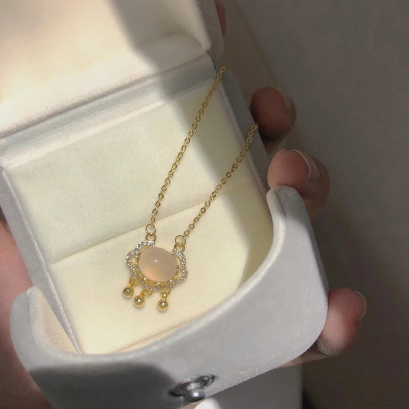 

New 925 Sterling Silver Geometric Shape Necklace Simple Personality Woman Pendant Choker Birthday Party Gift Exquisite Jewelry