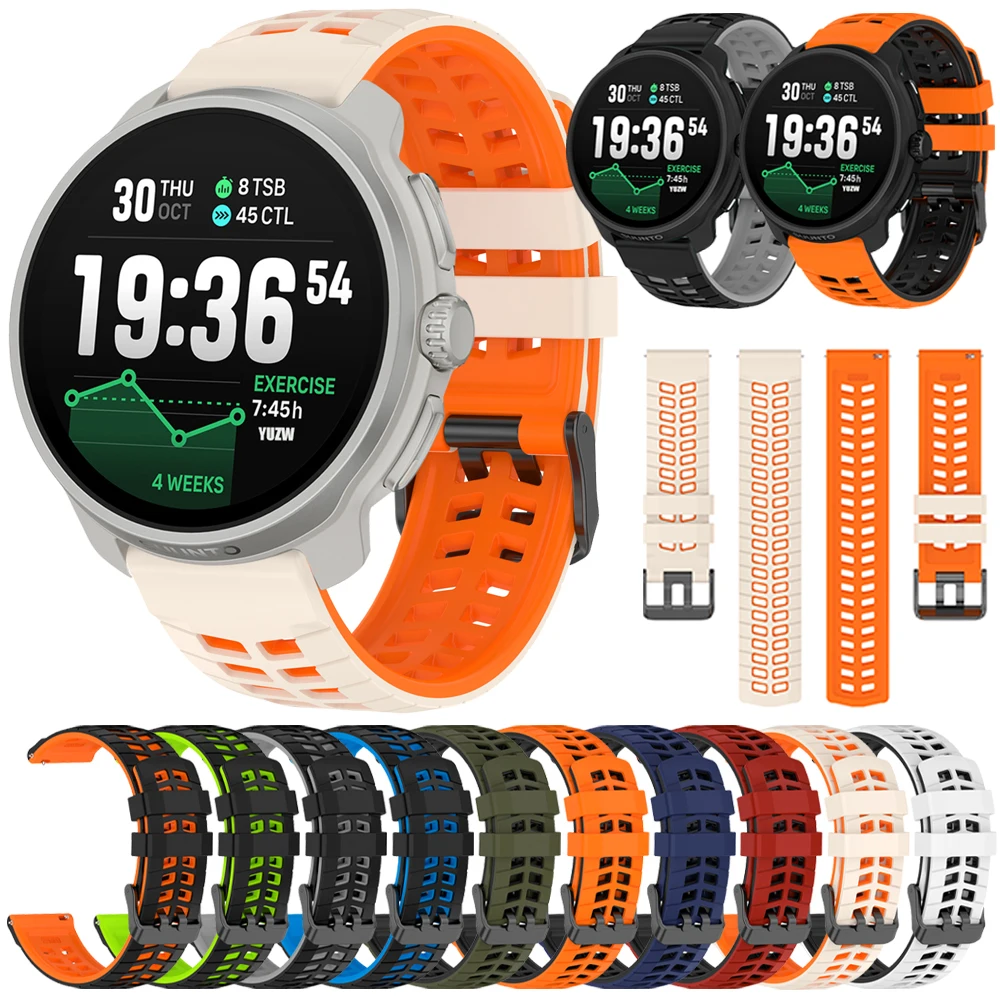 Schnellverschlussband 22 mm für SUUNTO RACE 2 S/RUN/VERTICAL/9 5 PEAK PRO Uhrenarmband für COROS Pace 3 APEX 2 Pro atmungsaktives Armband