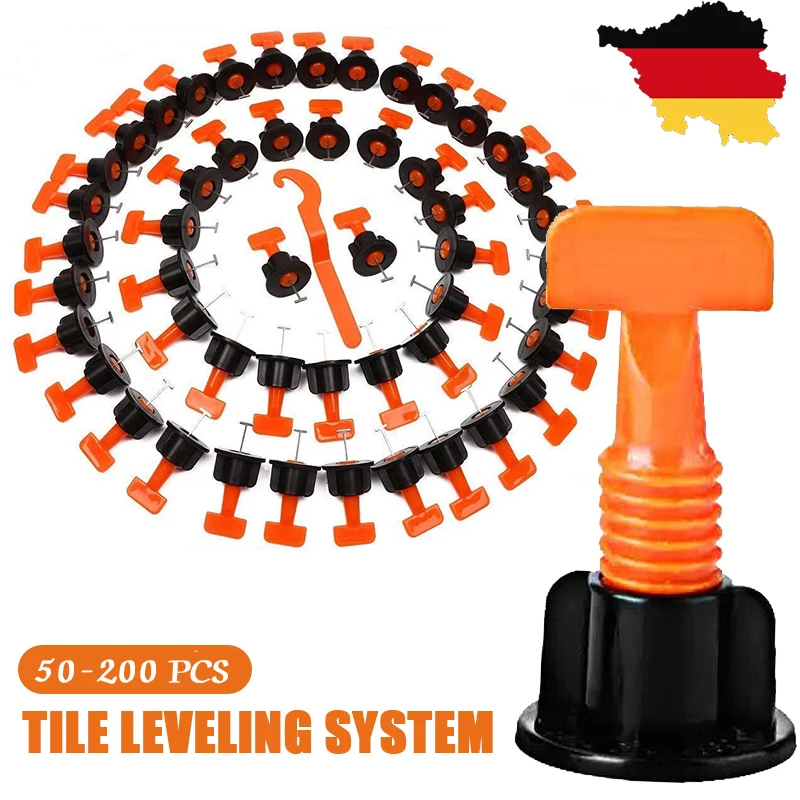 50-200 قطعة نظام تسوية بلاط الأرضيات مقاطع الفواصل الخزف السيراميك مستوي عدة لوضع البلاط جدار تحديد أدوات البناء