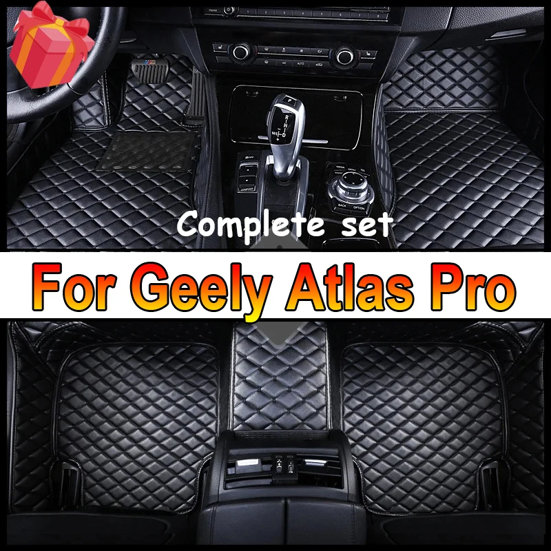 

Custom 3D Full Coverage Car Floor Mats for Geely Atlas Pro 2019-2023 Coolray Geometry C Tugella Interior Accessories Carpet