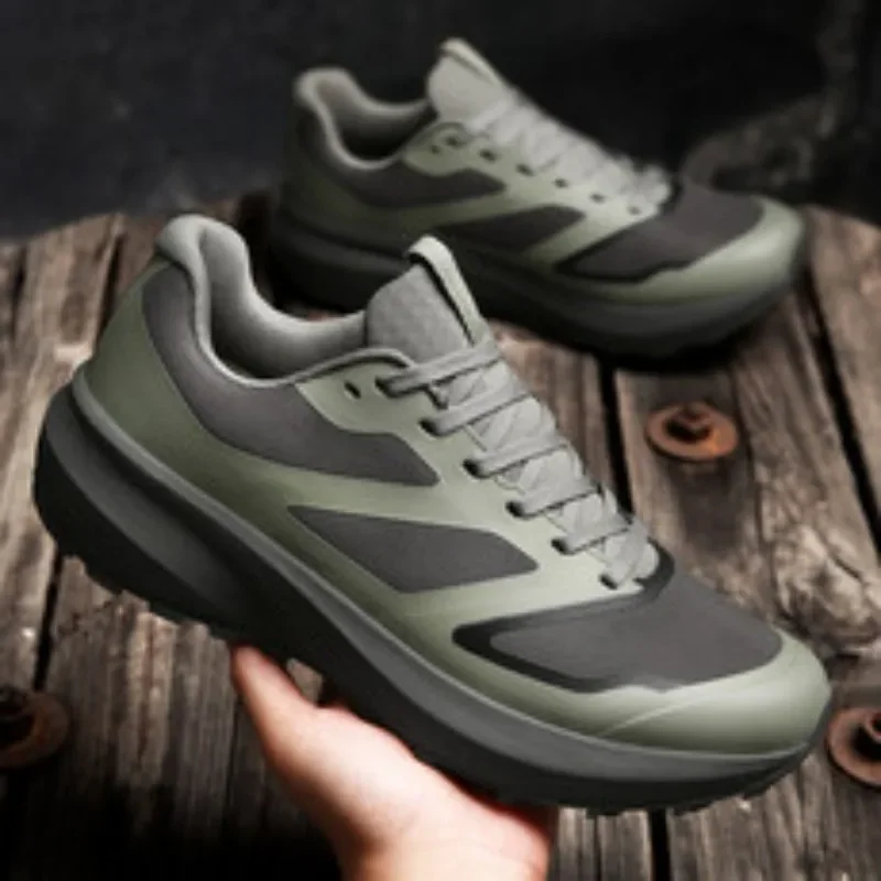 

Мужские кроссовки, уличная нескользящая походная обувь, тактические кроссовки для прогулок и охоты, походная обувь, кроссовки для бега, мужская обувь для скалолазания