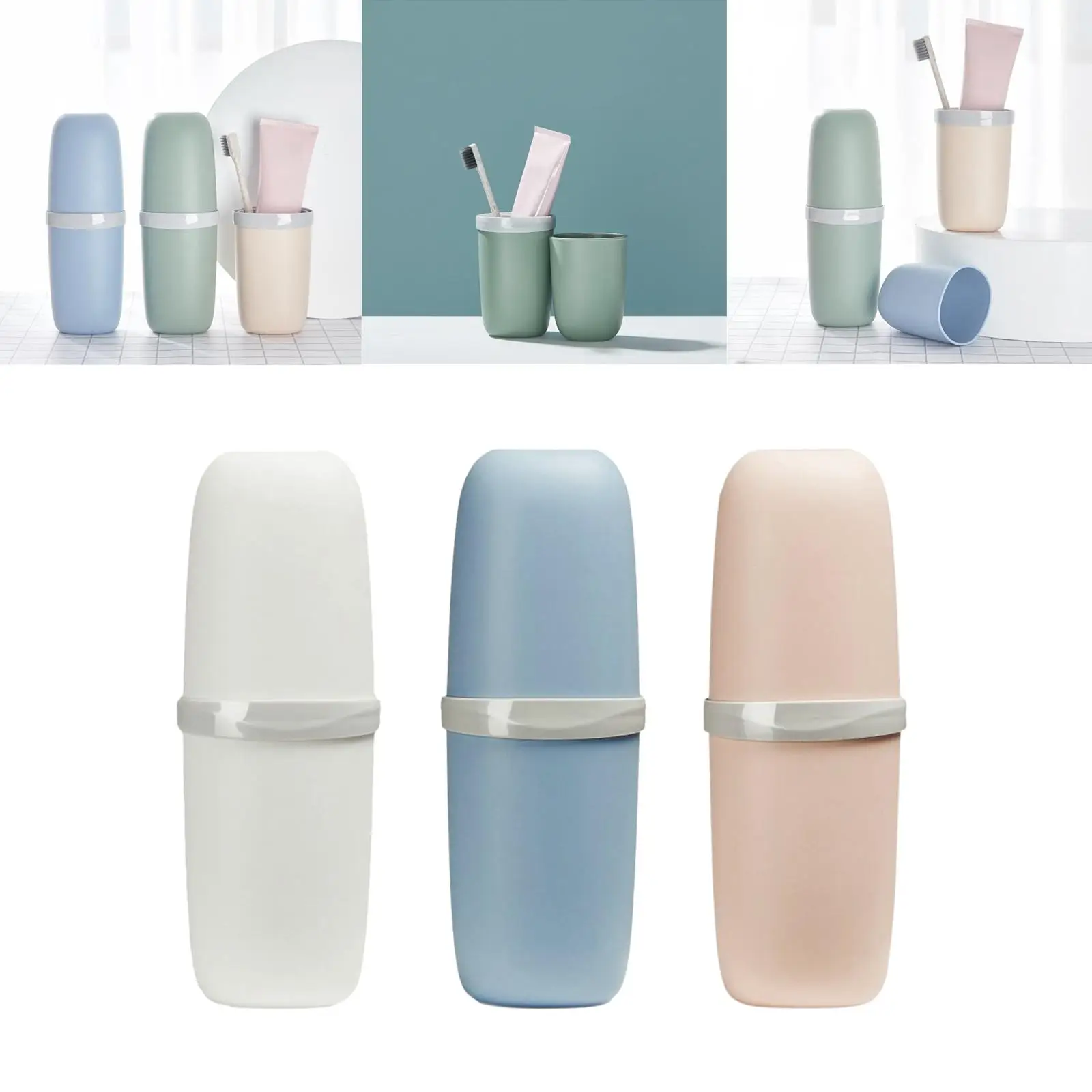 

Дорожный чехол для зубной щетки, многоразовый пылезащитный держатель для зубной щетки для дома