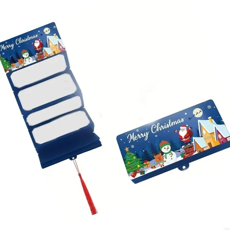 منظمو بطاقات الهدايا القابلة لإعادة التدوير تحت عنوان عيد الميلاد لتخزين الجيب للهدايا النقدية JOMD