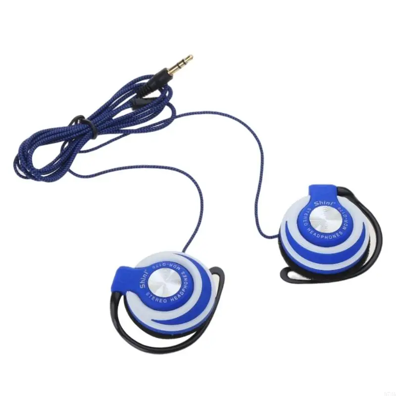 573A سماعات سماعات الرأس مرنة مرنة مطاطية أذن مع خطافات زائدة من الأذن