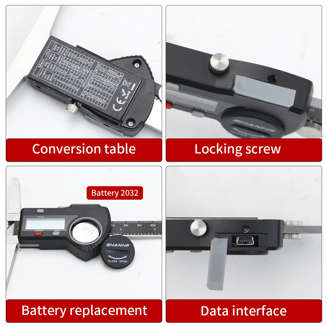 Calibrador Digital de Profundi - Digital Caliper 150Mm Stainless Steel avaliação e preço