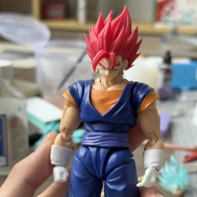 Hm Dragon Ball Z Vegette To Hair Red Accessory Fit Shf 2.0 3.0 New Heads Headsculpt Head  Accessory Action Figures Toys Gift