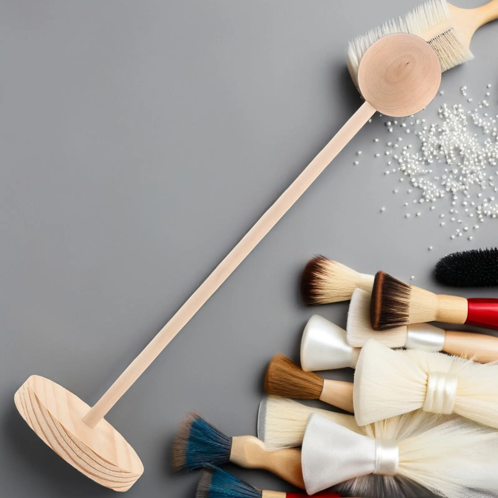 

30Cm Stand for Display and Storage Multi-Functional Hair Holder Organizing Accessories Stylish Modern Design Long-Lasting