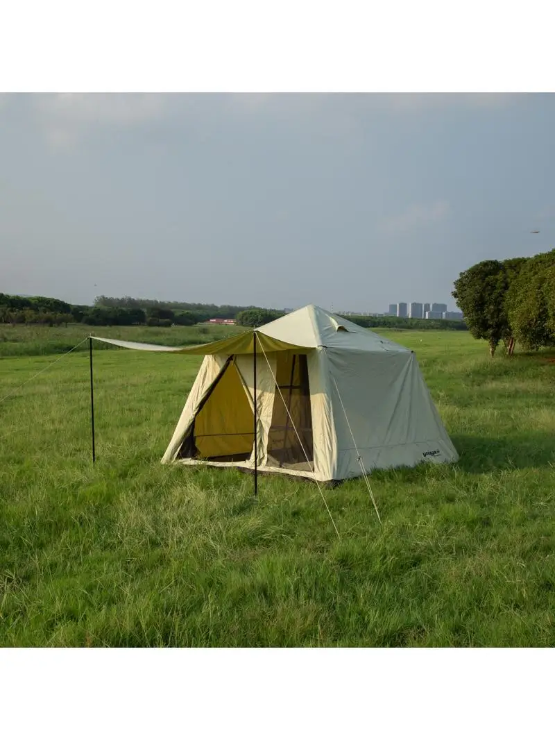

4 Season Waterproof Inflatable Outdoor Camping Tent Oxford Fabric Roof Gear For Outdoor Camping