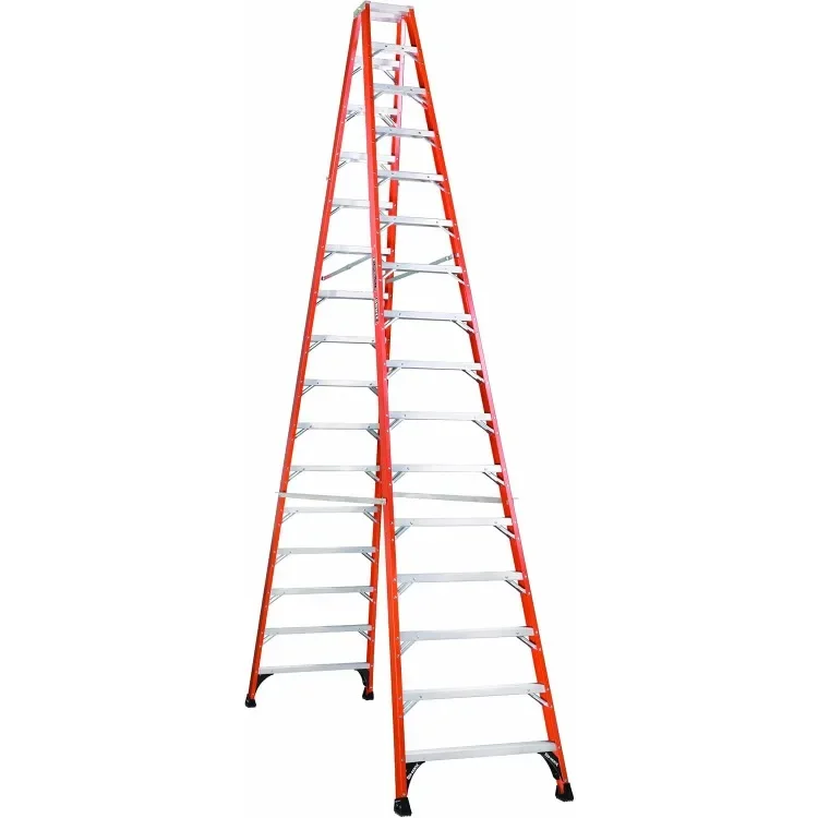 home.home.FM1416HD Twin Front Stepladder, 16 Feet