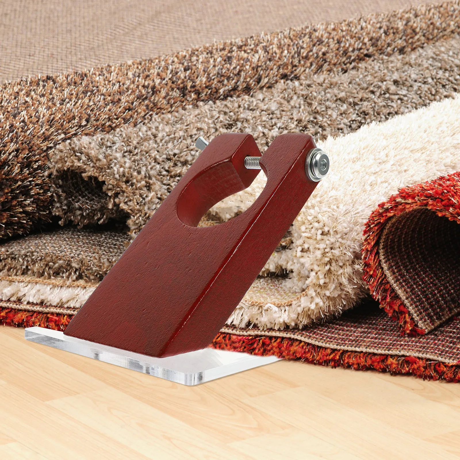 

Профессиональный держатель для коврового триммера: прецизионный направляющий инструмент для тафтинга с прочным основанием для эффективного ухода за коврами в помещении