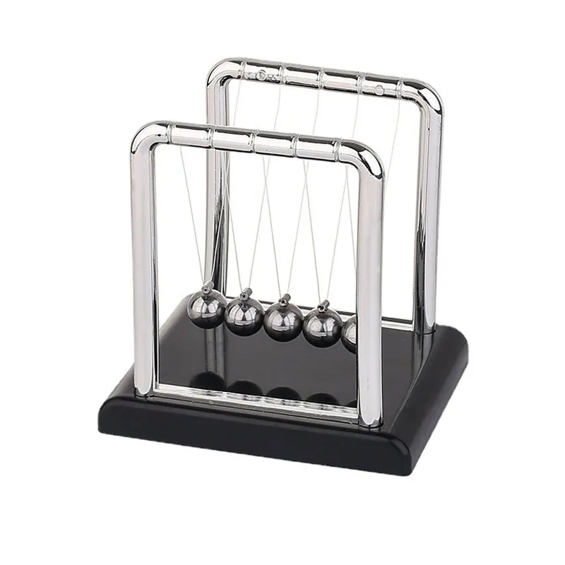 

Newtons Cradle Balance Balls Small Size Perpetual Motion Physics Science Desktop Fidget Toys Adults And Kids Creative Gift