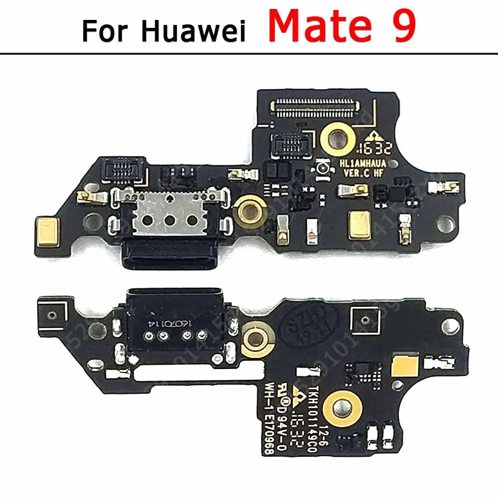 Charging Port For Huawei Mate 10 Lite 20 X 30 40 Pro 8 9 Charge Board Pcb Dock Usb Connector Flex Cable Plate With Mic