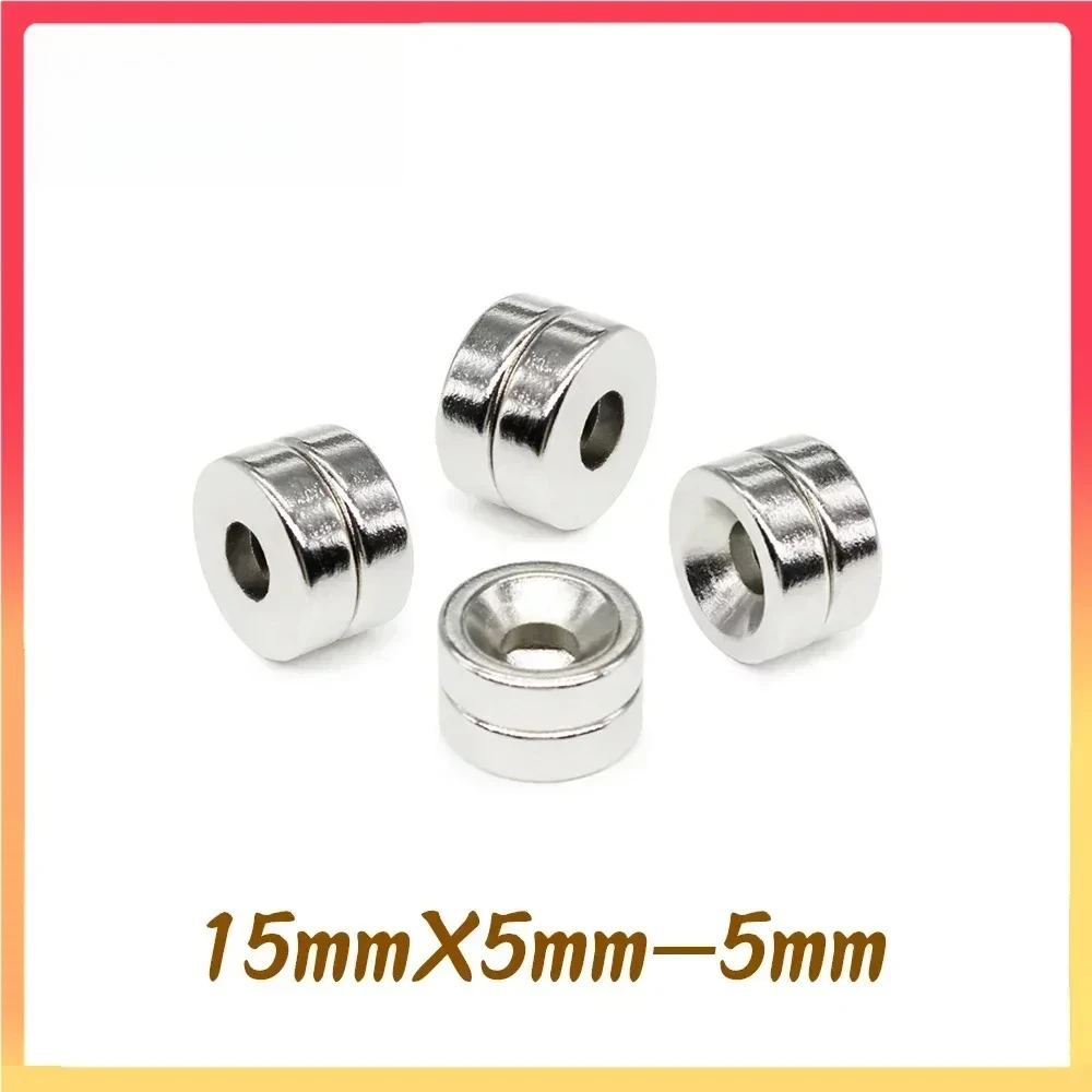 

10/20/50Pcs 15x5-5mm Small Circular Magnets 15x5-5mm for Home Refrigerators, Offices DIY 15x5-5mm