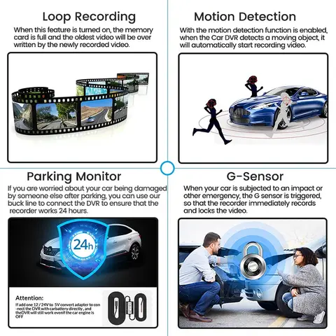 10 best sales rearview mirror dual channel recorder - №8