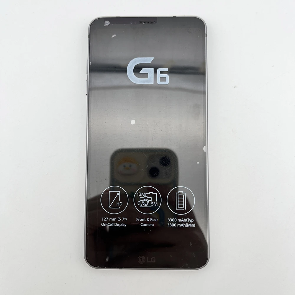 مفتوح الأصلي LG G6 H871/H872/H873/H870DS 32GB 4GB RAM بصمة 5.7 بوصة 13MP أندرويد