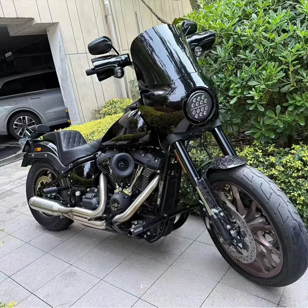 For Harley-Davidson Softail Standard Low Rider S Fat Boy Breakout Street Bob Windproof Handguard Motorcycle Accessories