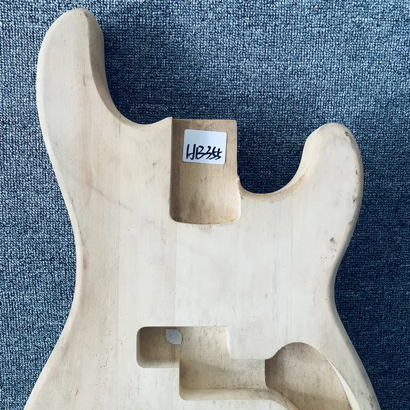 HB355  Active Electric Bass Unfinished PJB Bass Body No Paints Surface Dirty and Damages Special Sales