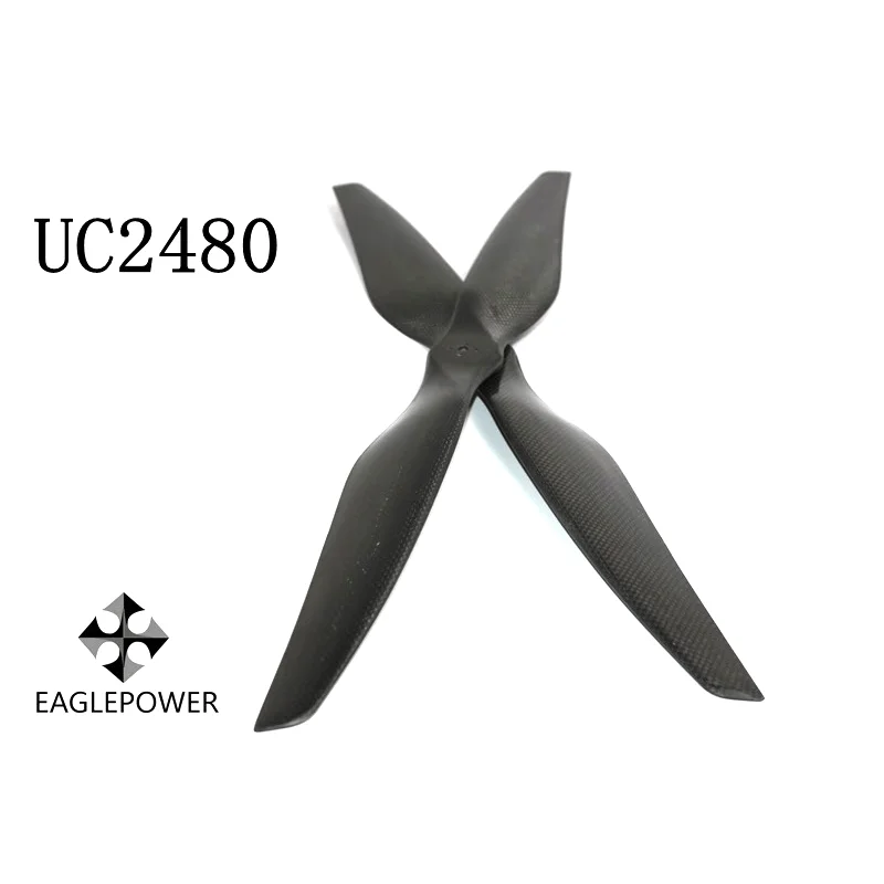 

24-inch Straight Propellers UC2480 Multi-axis Multi-rotor Vertical Take-off Drone Carbon Fiber Matte CW CCW Propeller