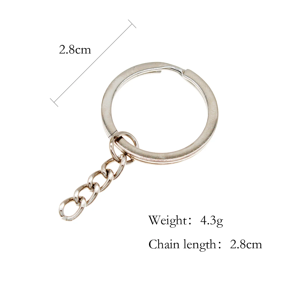 1 Piece Keyring Horseshoe Keychain 30x24mm Silver Plated New Fashion Handmade Metal KeyChain Souvenir Gifts For Women B11864