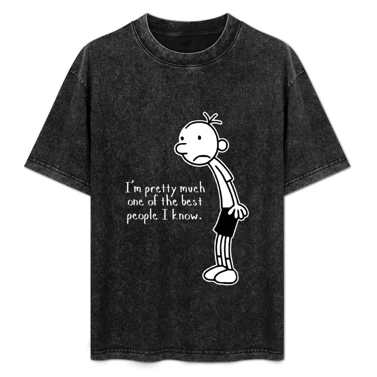 Official greg Heffley Diary Of A Wimpy T-Shirt sublime oversize t-shirts man Clothing tees t shirt for men