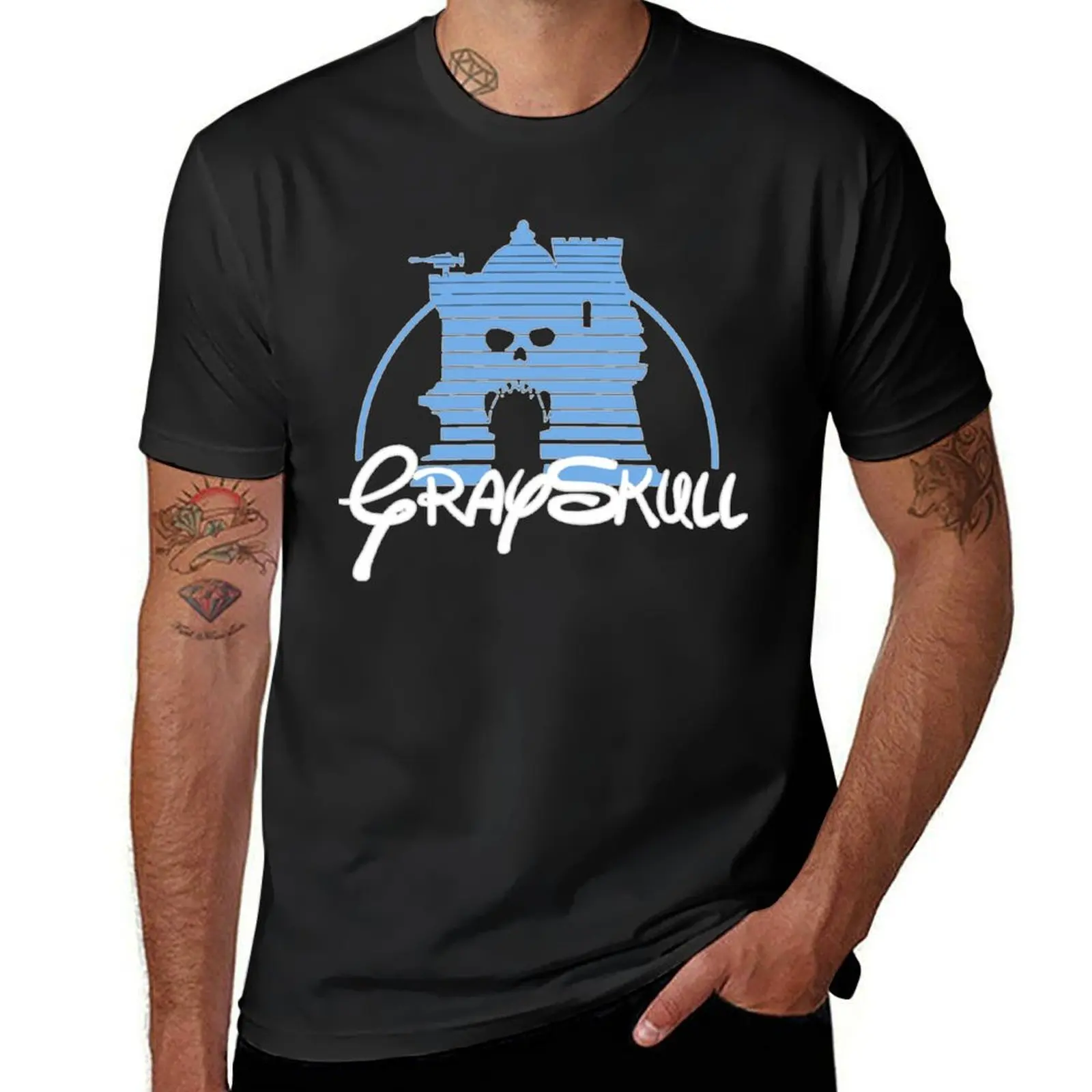 Masters of the Universe - Castle Greyskull T-Shirt customs design your own customizeds plain aesthetic clothes t shirt for men