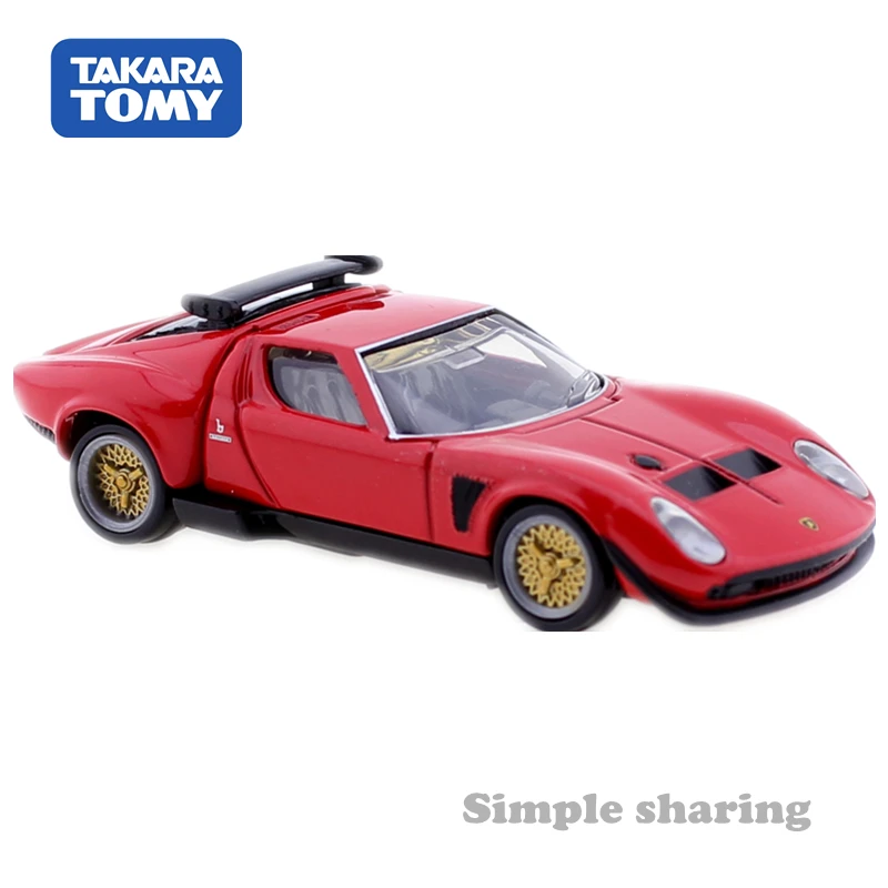 Takara Tomy Tomica Premium 05 Lamborghini Iota SVR 1:61 Car Model Replica Series Children Christmas Gifts Boy Toys 887157