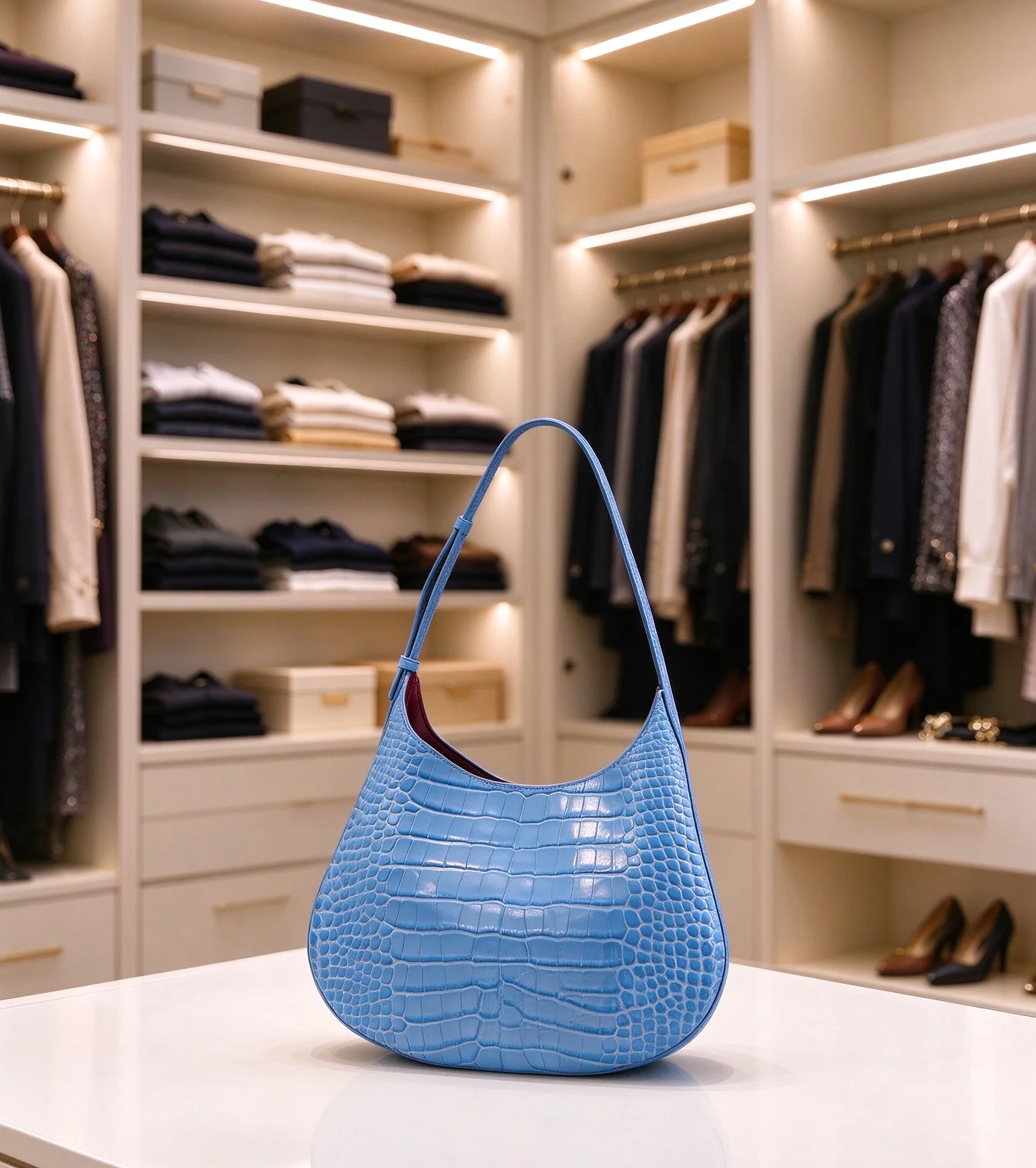 Women Hand Bags For Office - Klasyczna damska torebka listonoszka, designerska, wyróżniająca
