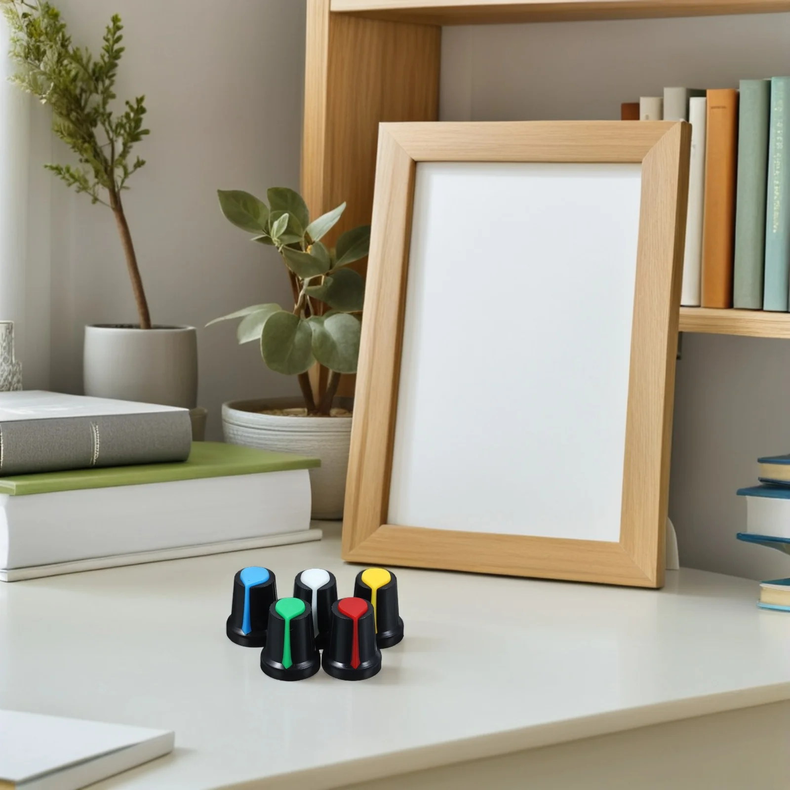 

150pcs 6Mm Potentiometer Knob Heart Design Rotary Control For Audio Mixer Volume Speed Adjustment Plastic Replacement Tool Parts