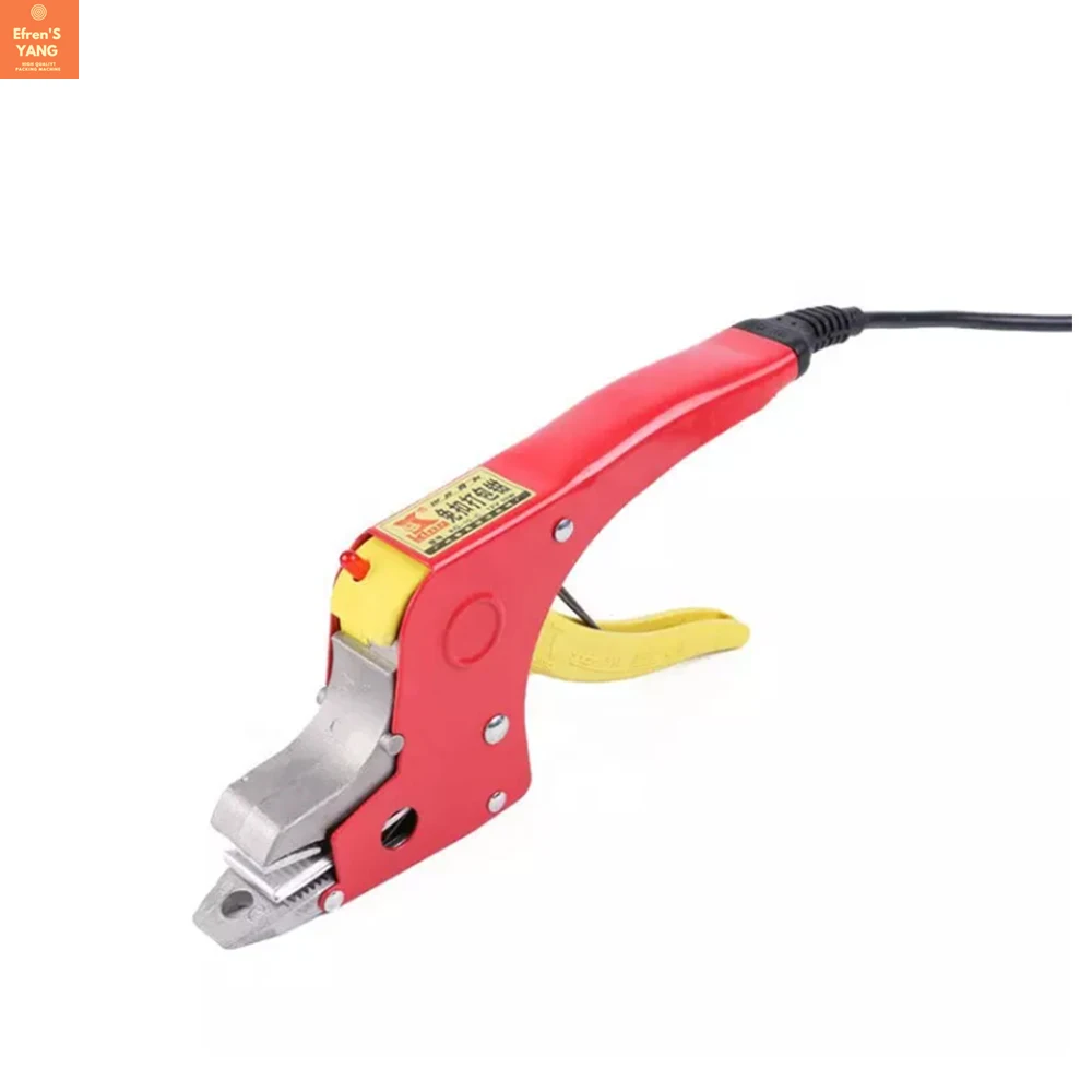 Macchina imballatrice manuale delle cinghie dei PP dell'attrezzatura dello strumento della saldatura della reggiatura elettrica all'ingrosso per l'imballatore d'imballaggio della guarnizione del cartone 220V/110V