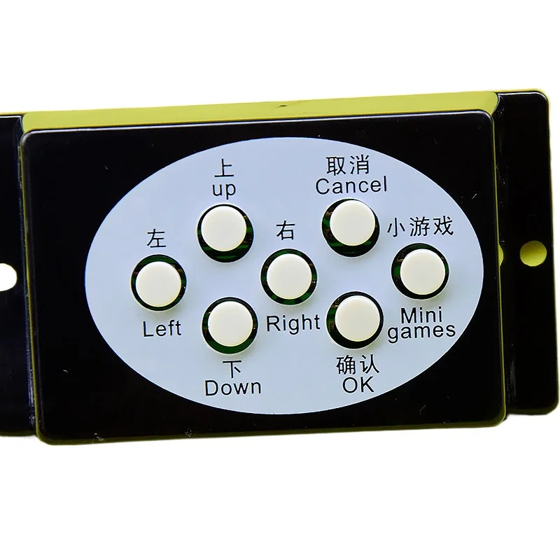 Coin Operated Games Arcade Game Machine Accessories Handle Buttons For Host Program Confirm Cancel Enter Background Setting
