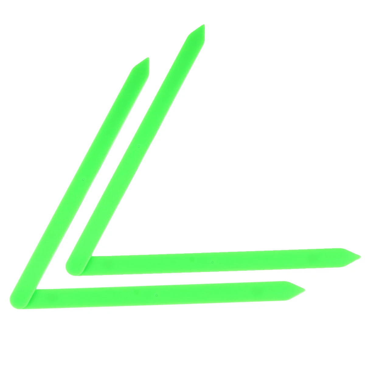 

2pcs Magnetic Angle Demonstrator Plastic Teaching Aid For Blackboard Math Classroom Simple School Mathematics Tool