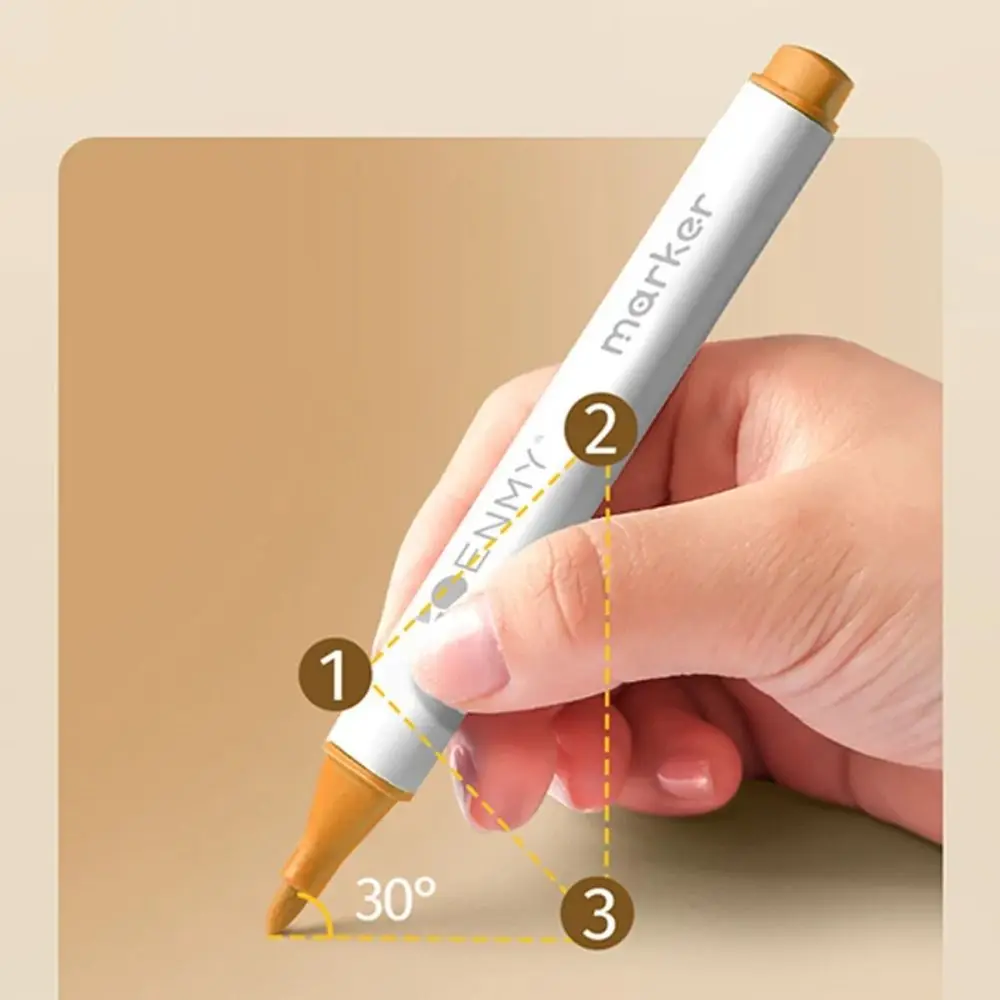 Washable Acrylic Art Marker Pen Painting Safety Gel Pen Durable Hand Drawn Graffiti Pen DIY