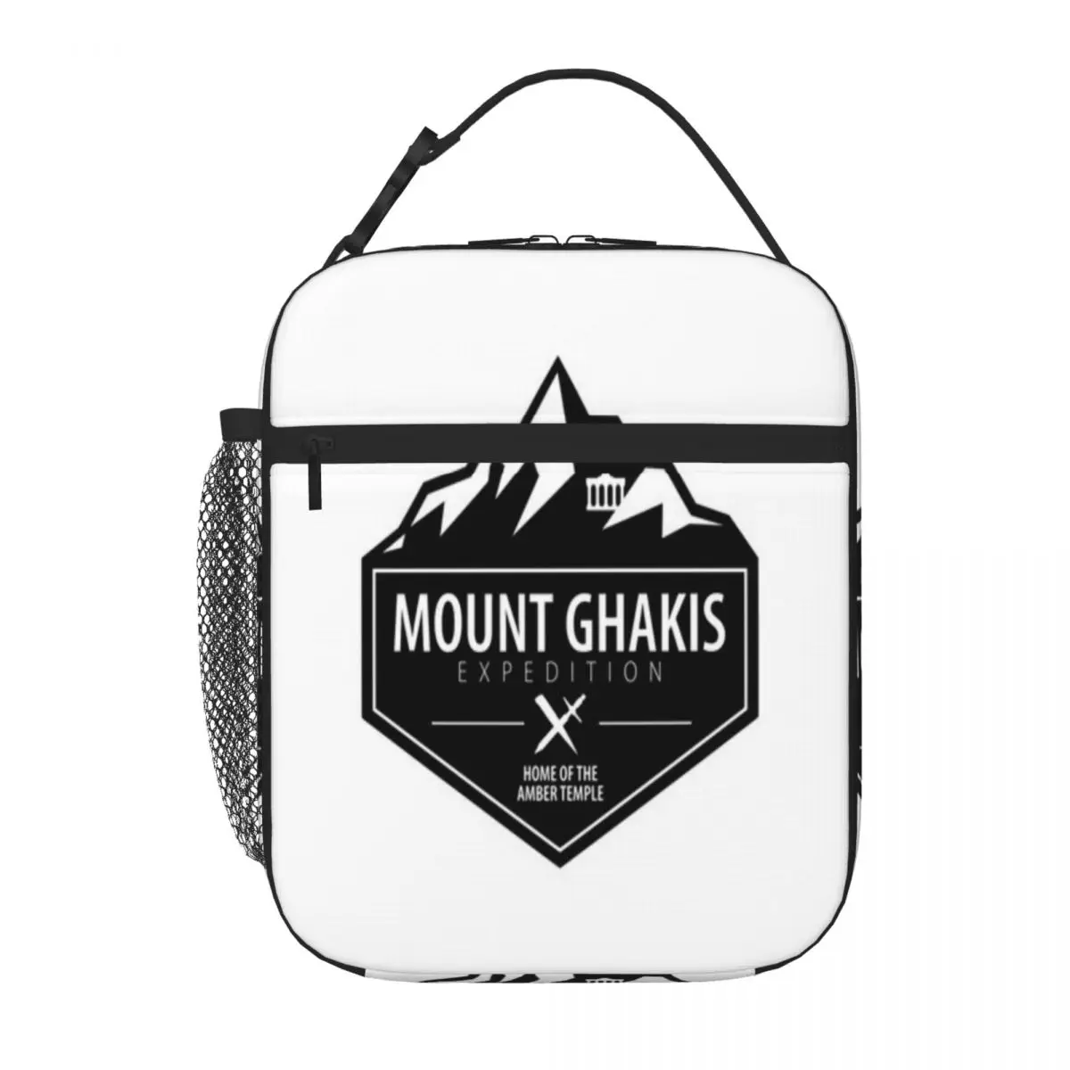 Bestselling Curse Of Strahd Mount Ghakis Amber Temple (dark) Patchwork Bento Bag Roadside Stop Thermal Food Carrier