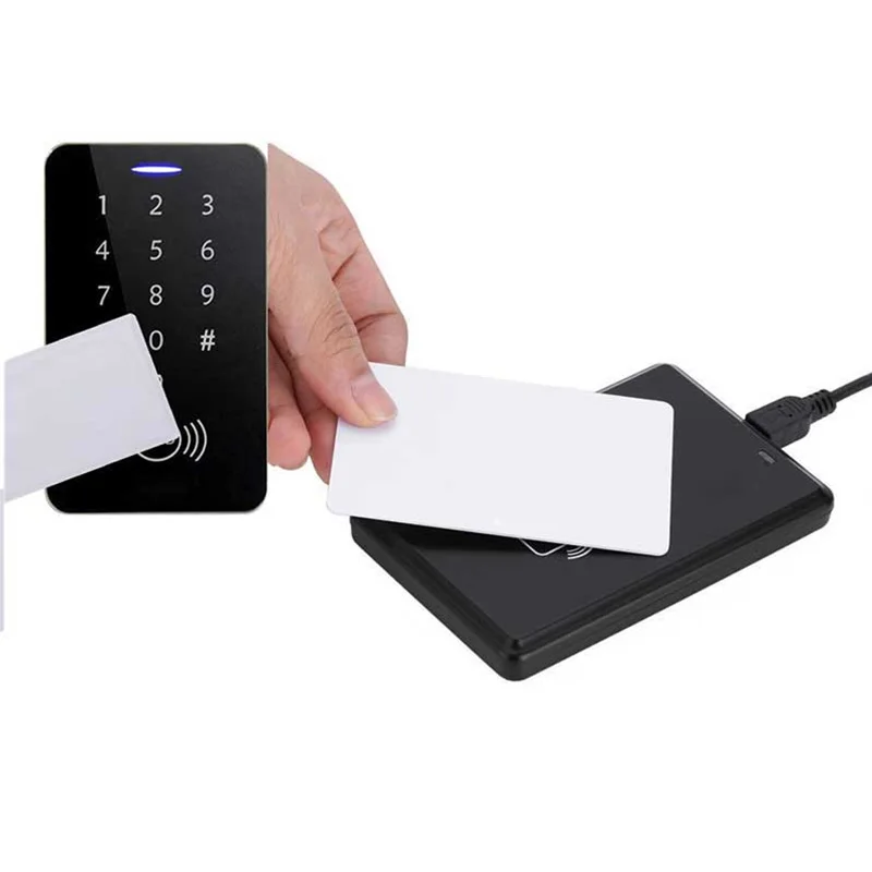 IC+ID Nfc Rewritable Composite Key Card  Dual Chip Frequency Rfid 125khz T5577 Em4305+13.56mhz Variable Writable Token Copy