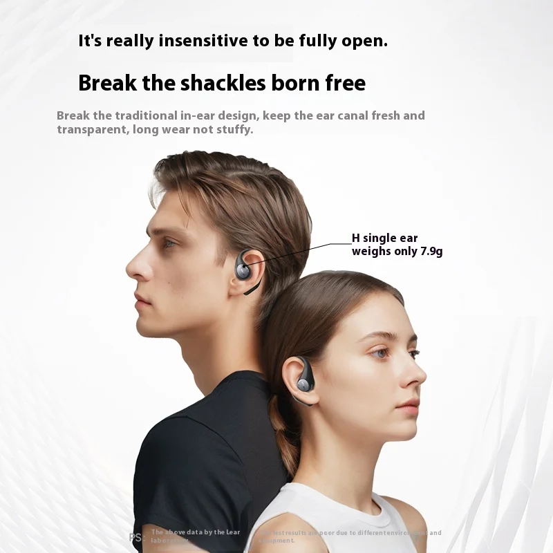 EarFun OpenJump Wireless Earphone With 4 Mics Noise Reduction 3D Panoramic Spatial Sound Leak Proof Sound Custom Sports Headset