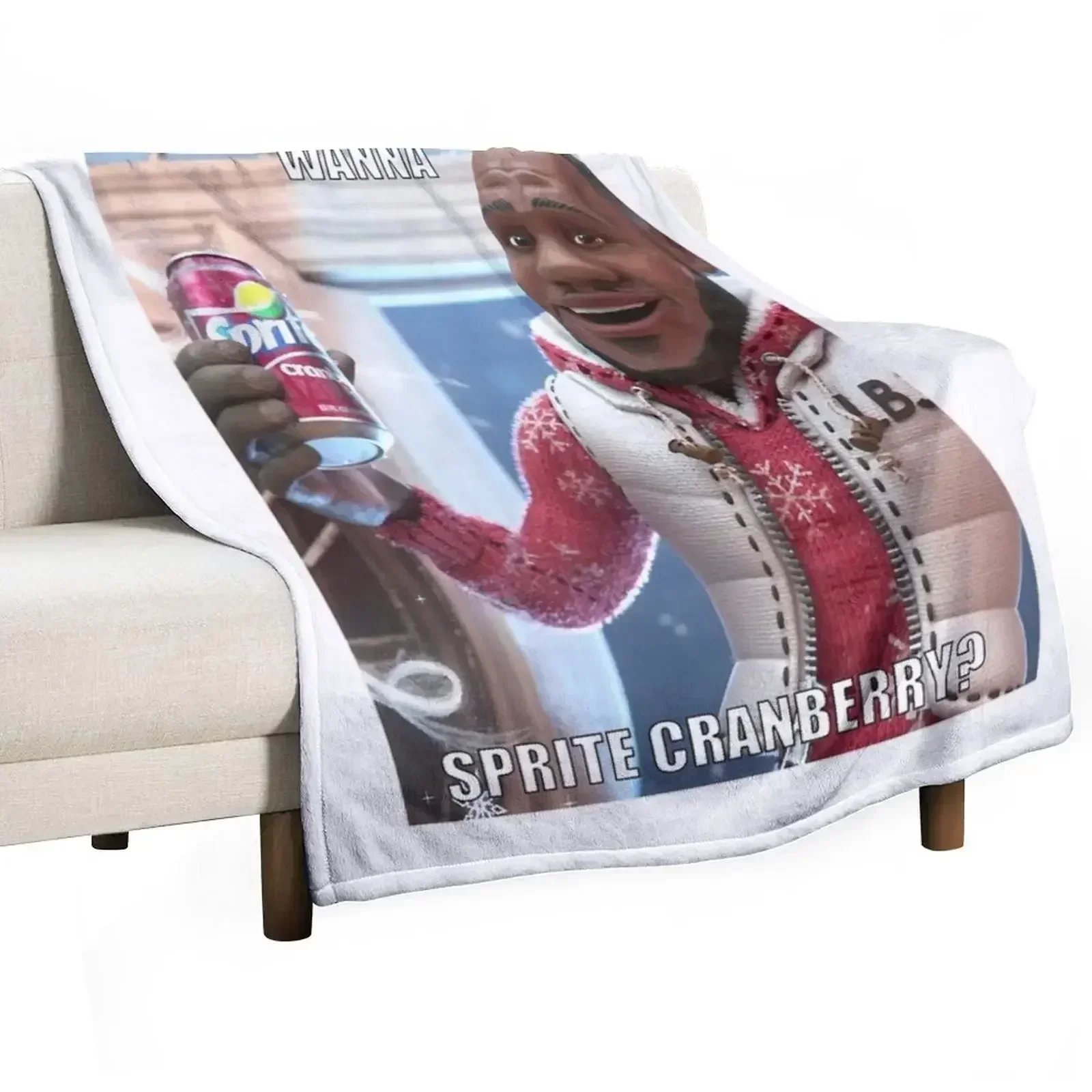 Sprite Cranberry - Wanna Sprite Cranberry Throw Blanket wednesday for babies Blankets