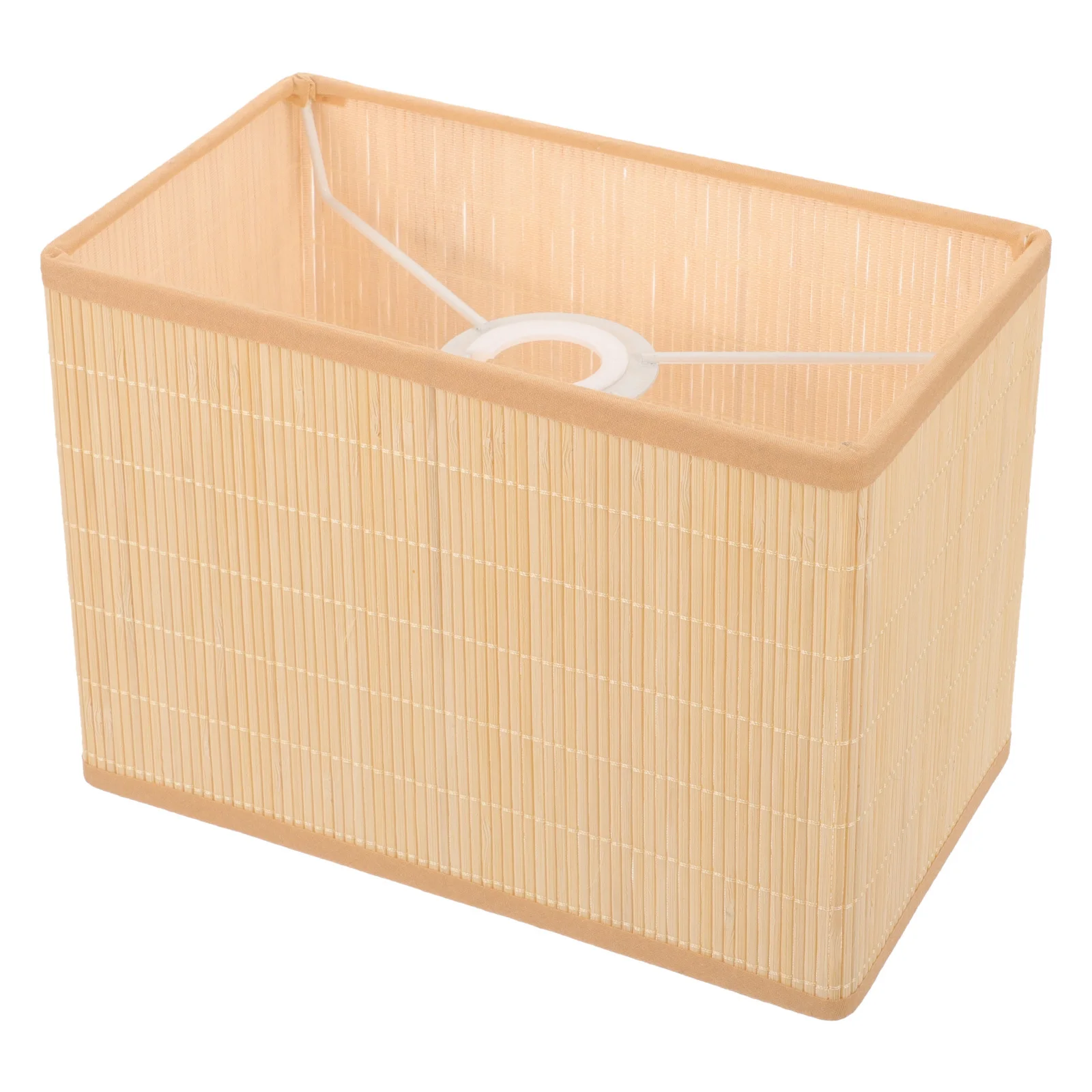 المنسوجة يدويا الخيزران عاكس الضوء ريفي نمط قلادة غطاء خفيف للمنزل فندق مطعم ديكور المنسوجة غطاء مصباح السقف